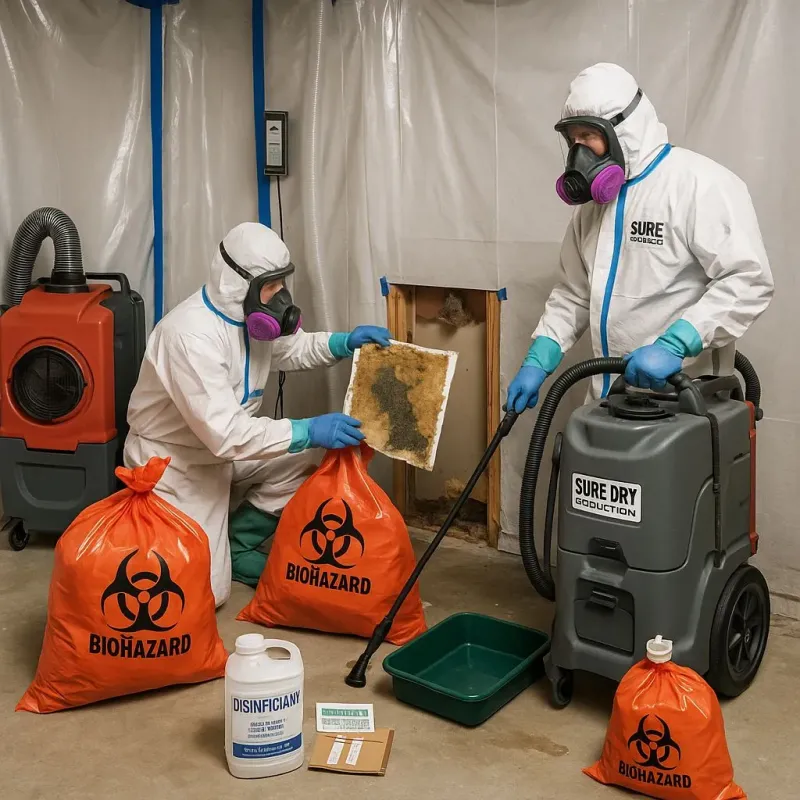 Contaminated Water Handling Protocols process in Newtown, CT